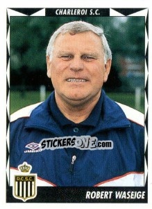 Sticker Robert Waseige - Football Belgium 1998-1999 - Panini