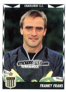 Cromo Franky Frans - Football Belgium 1998-1999 - Panini