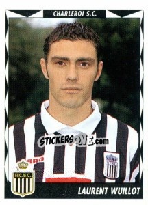 Sticker Laurent Wuillot - Football Belgium 1998-1999 - Panini