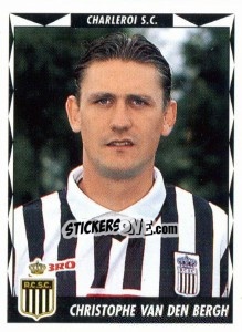 Sticker Christophe van den Bergh - Football Belgium 1998-1999 n. 111 - Panini