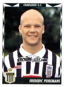 Cromo Frederic Peiremans - Football Belgium 1998-1999 n. 112 - Panini