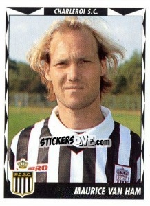 Figurina Maurice van Ham - Football Belgium 1998-1999 - Panini