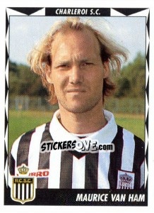 Cromo Maurice van Ham - Football Belgium 1998-1999 n. 115 - Panini