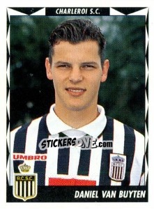 Sticker Daniel van Buyten - Football Belgium 1998-1999 n. 118 - Panini