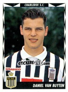 Sticker Daniel van Buyten - Football Belgium 1998-1999 - Panini