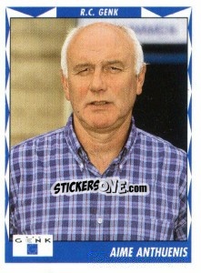 Sticker Aime Anthuenis - Football Belgium 1998-1999 n. 123 - Panini