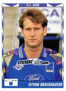 Sticker Istvan Brockhauser - Football Belgium 1998-1999 n. 124 - Panini