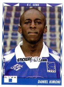Sticker Daniel Kimoni - Football Belgium 1998-1999 - Panini