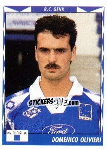 Sticker Domenico Olivieri - Football Belgium 1998-1999 - Panini