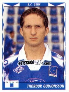 Sticker Thordur Gudjonsson - Football Belgium 1998-1999 - Panini