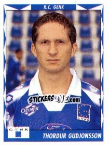 Sticker Thordur Gudjonsson - Football Belgium 1998-1999 n. 133 - Panini