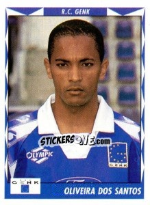Sticker Oliveira Dos Santos - Football Belgium 1998-1999 - Panini