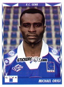 Sticker Michael Origi - Football Belgium 1998-1999 - Panini