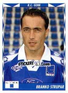 Sticker Branko Strupar - Football Belgium 1998-1999 n. 136 - Panini