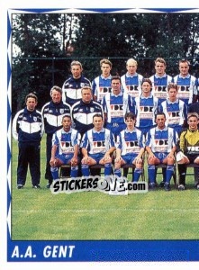 Sticker Elftal / Equipe - Football Belgium 1998-1999 n. 139 - Panini