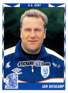 Sticker Jan Boskamp - Football Belgium 1998-1999 n. 142 - Panini