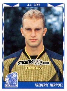 Cromo Frederic Herpoel - Football Belgium 1998-1999 - Panini