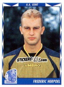 Figurina Frederic Herpoel - Football Belgium 1998-1999 n. 143 - Panini