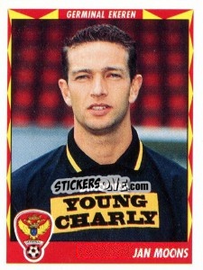 Sticker Jan Moons - Football Belgium 1998-1999 - Panini
