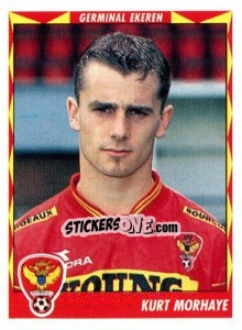 Sticker Kurt Morhaye - Football Belgium 1998-1999 - Panini