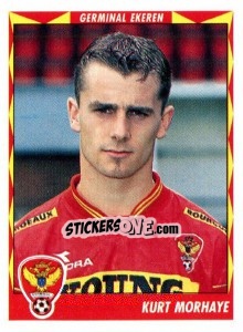 Sticker Kurt Morhaye - Football Belgium 1998-1999 n. 175 - Panini