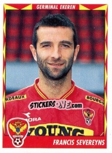 Cromo Francis Severeyns - Football Belgium 1998-1999 n. 176 - Panini