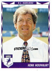 Sticker Henk Houwaart - Football Belgium 1998-1999 - Panini