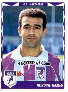 Figurina Nordine Hameg - Football Belgium 1998-1999 n. 183 - Panini