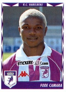 Sticker Fode Camara - Football Belgium 1998-1999 - Panini