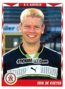 Cromo Erik De Koeyer - Football Belgium 1998-1999 - Panini