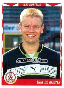Sticker Erik De Koeyer - Football Belgium 1998-1999 n. 200 - Panini