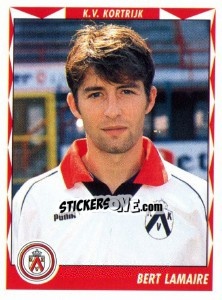Sticker Bert Lamaire - Football Belgium 1998-1999 n. 202 - Panini