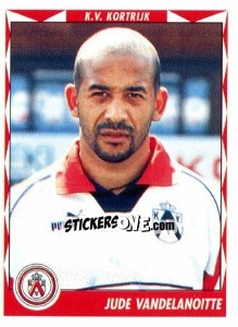 Sticker Jude Vandelanoitte - Football Belgium 1998-1999 - Panini