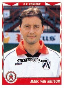 Sticker Marc van Britsom - Football Belgium 1998-1999 n. 209 - Panini