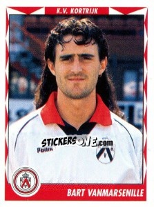Cromo Bart Vanmarsenille - Football Belgium 1998-1999 - Panini
