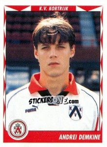 Sticker Andrei Demkine - Football Belgium 1998-1999 n. 213 - Panini