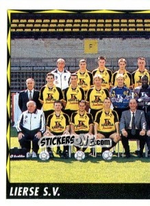 Sticker Elftal / Equipe - Football Belgium 1998-1999 - Panini