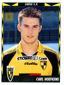 Cromo Carl Hoefkens - Football Belgium 1998-1999 - Panini