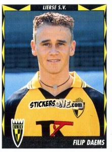 Figurina Filip Daems - Football Belgium 1998-1999 - Panini