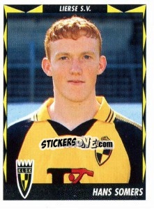 Sticker Hans Somers - Football Belgium 1998-1999 - Panini