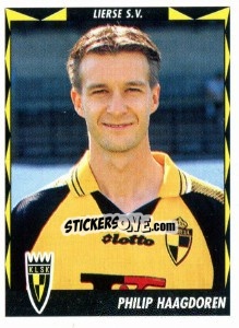 Sticker Philip Haagdoren - Football Belgium 1998-1999 - Panini