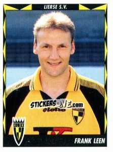 Figurina Frank Leen - Football Belgium 1998-1999 - Panini