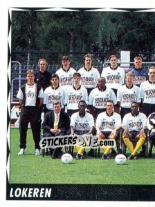 Sticker Elftal / Equipe - Football Belgium 1998-1999 - Panini