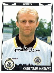 Sticker Christiaan Janssens - Football Belgium 1998-1999 - Panini
