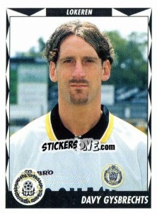 Figurina Davy Gysbrechts - Football Belgium 1998-1999 n. 243 - Panini