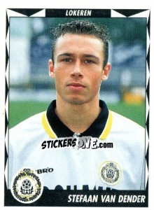 Figurina Stefaan van Dender - Football Belgium 1998-1999 - Panini