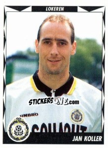 Sticker Jan Koller - Football Belgium 1998-1999 n. 250 - Panini