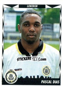 Sticker Pascal Dias - Football Belgium 1998-1999 - Panini