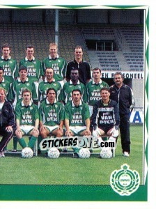 Figurina Elftal / Equipe - Football Belgium 1998-1999 - Panini