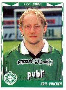 Figurina Kris Vincken - Football Belgium 1998-1999 - Panini